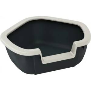 Ferplast Dama - открита ъглова котешка тоалетна с борд 57, 5 х 51, 5 х 22 cm