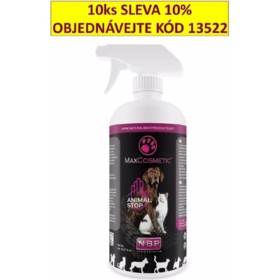 Max Cosmetic Animal Stop zákazový sprej 500 ml