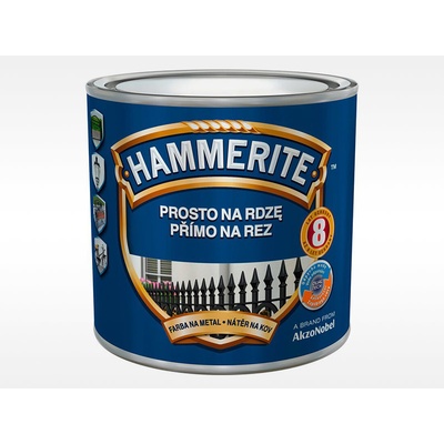 Hammerite Přímo na rez hladký 0,25L modrá