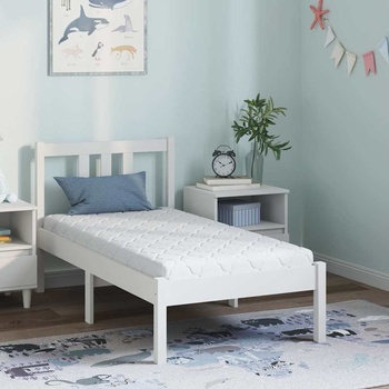 vidaXL Матрак Бяло 60 x 120 cm Жакардова материя (4106376)