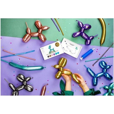 PartyDeco Balónky pro modelování 130 cm