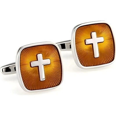 Gaira manžetové knoflíčky Kříž 32254 – Zboží Dáma