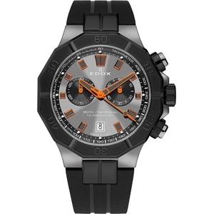 Edox Мъжки часовник EDOX Delfin The Original Chrono 10113-37GNCA-GNO Часовници