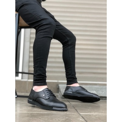 BOA Shoes Мъжки ежедневни обувки ba0197 - Черни #334088 (334088_Черно)