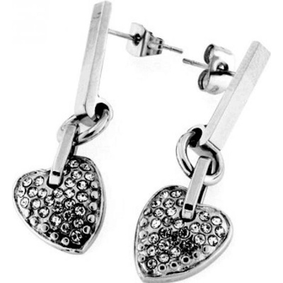 Pattic náušnice z chirurgické oceli PSSTE2804