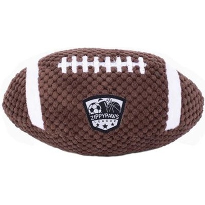 ZippyPaws SportsBallz s pískátkem Americký fotbal 22 cm