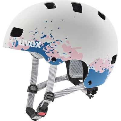 uvex Kid 3 cc children's bicycle helmet, gray - grapefruit matt, 51-55 cm - S4149721515