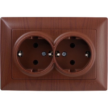 Günsan Visage ДВОЕН КОНТАКТ ТЪМ. МАХАГОН (m042001)