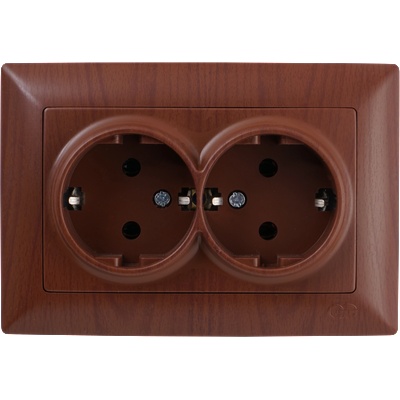 Günsan Visage ДВОЕН КОНТАКТ ТЪМ. МАХАГОН (m042001)