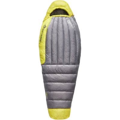 Sea to Summit Дамски пухен спален чувал Sea to Summit Women's Spark Women's 7°C Down Sleeping Bag - Pewter Grey - размер Long (513-1647-0112)