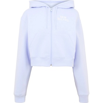 New Balance Дамски суичър New Balance Womens Trackside Zip Hoodie - Lilac
