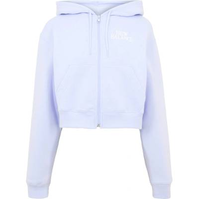 New Balance Дамски суичър New Balance Womens Trackside Zip Hoodie - Lilac