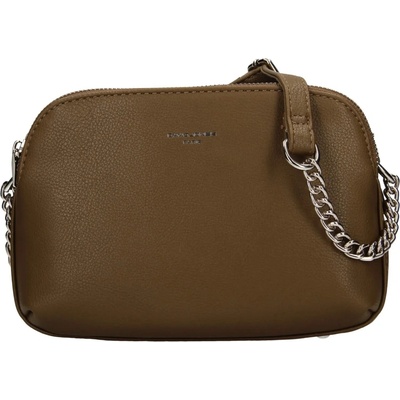 David Jones dámská crossbody kabelka Petresco zeleno-hnědá
