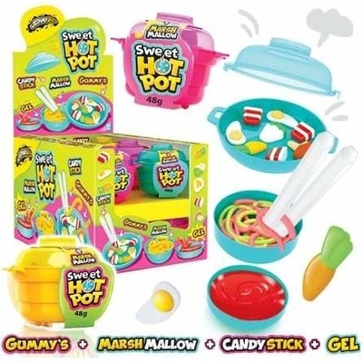 Johny Bee Sweet Hot Pot pěnové želé sladkosti 48 g