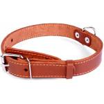 COLLAR кожен нашийник за куче кафяв 32 - 40 см, 20 мм