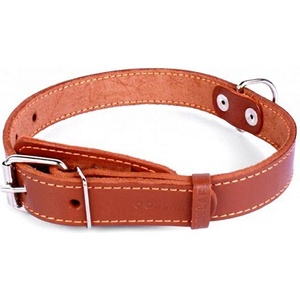 COLLAR кожен нашийник за куче кафяв 32 - 40 см, 20 мм