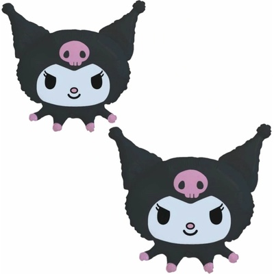 FLEXMETAL Balón fóliový kuromi Hello kitty 60 cm