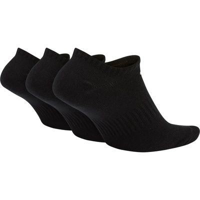 Nike Мъжки спортни чорапи Nike Everyday Lightweight Training No-Show Socks Sports socks - Black / White (201-8893-0111)