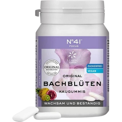 Lemon Pharma Dr. Bach N°41 | Focus Chewing Gum [40 бр. ] Цитрус