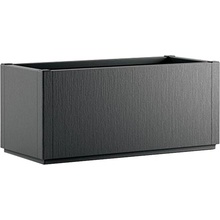 STEFANPLAST Kvetináč, Vyvýšený záhon ETHICA 80x36x35cm tmavo šedá