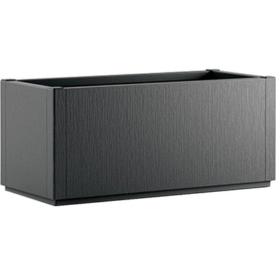 STEFANPLAST Kvetináč, Vyvýšený záhon ETHICA 80x36x35cm tmavo šedá