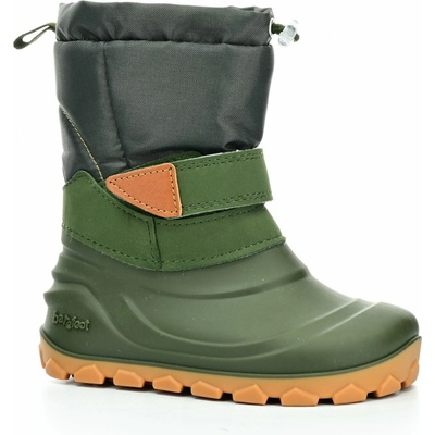 Lurchi Nik Nappa Jan olive zimné barefoot snehule