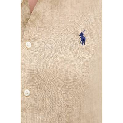 Ralph Lauren риза дамска от лен (211973366)