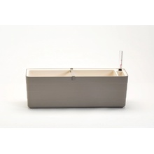 Plastia truhlík Berberis taupe béžový 60 cm