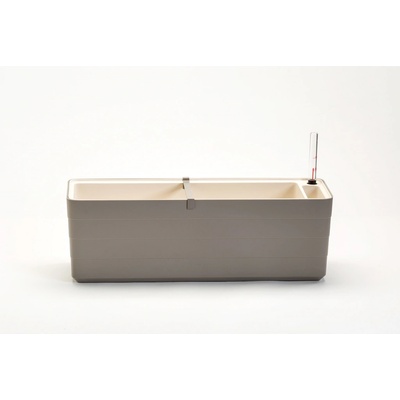 Plastia truhlík Berberis taupe béžový 60 cm