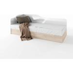 Bogdan Furniture I Легло Mod 2004, Сонама Арвен/Бял гланц