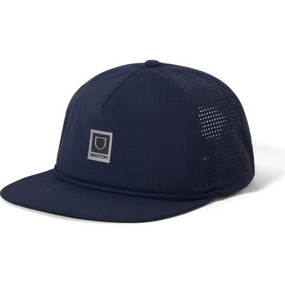 Brixton Шапка с козирка Brixton Journey Medium Profile Performance Snapback Cap - Midnight Blue - размер One Size (904-5664-0311)