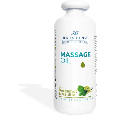 HRISTINA profesional Масажно олио Бергамот и Ванилия, 500мл