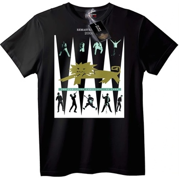 NOONEBRAND Тениска Los Fabulosos Cadillacs - Лъвът - XL, Black