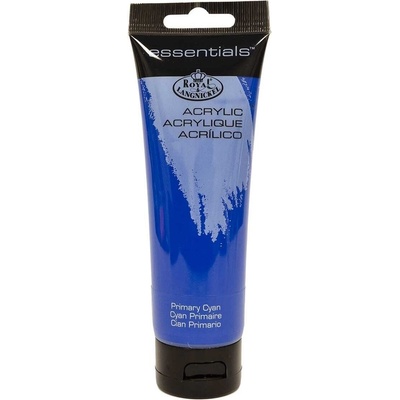 Royal & Langnickel Tube АКРИЛНА боя Primary Cyan 120 ml 1 бр (RAA-113)