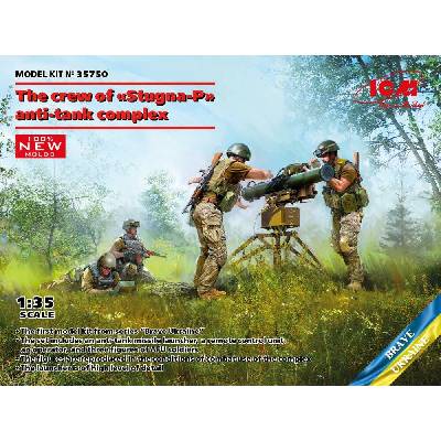 ICM The crew of 'Stugna P' Anti tank complex 1:35