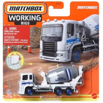 Mattel Matchbox: Работещи машини - Цимент Краля HD количка (HVV13)