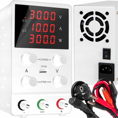 Laboratorní zdroj 30V 10A regulovatelný 300W