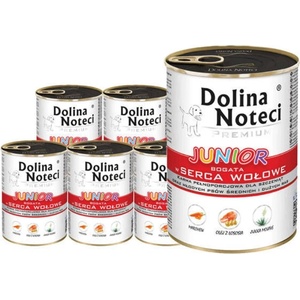 Dolina Noteci Noteć Valley PREMIUM Junior с високо съдържание на телешко сърце 6x400 г