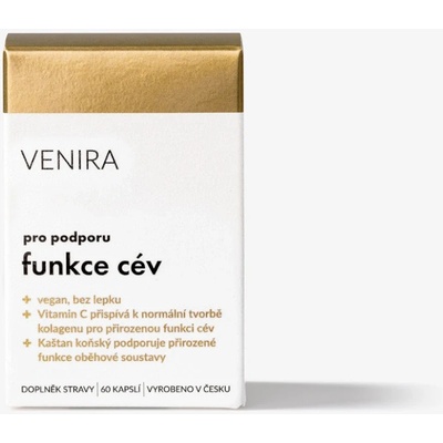 Venira Pro podporu funkce cév 60 kapslí