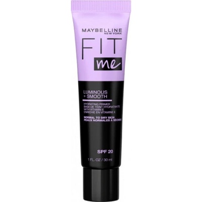 Maybelline Fit Me Luminous + Smooth Hydrating Primer Rozjasňující podkladová báze 30 ml