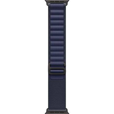 Каишка Apple - Alpine Loop L Black Titanium, Apple Watch, 49 mm, Navy (mypy3zm/a)