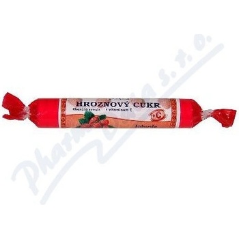 PEZZ-HAAS PEZ Hroznový cukor s vit.C jahoda 39 g