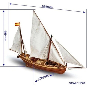 Occre Сан Хуан 1: 70 комплект