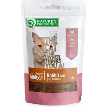 Natures protection котка заек с годжи бери 75 г