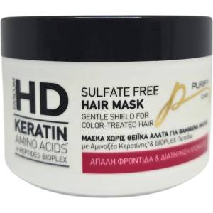 FARCOM HD Keratin Amino Acids + Peptides Bioplex, безсулфатна маска за боядисана коса