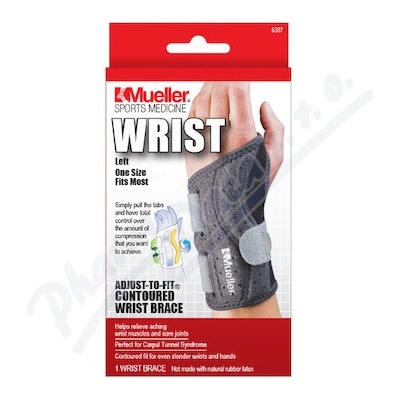 Mueller Adjust-To-fit Wrist Brace ortéza na zápěstí levá ruka – Zboží Dáma