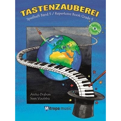 Tastenzauberei Band 5 učebnica hry na klavír