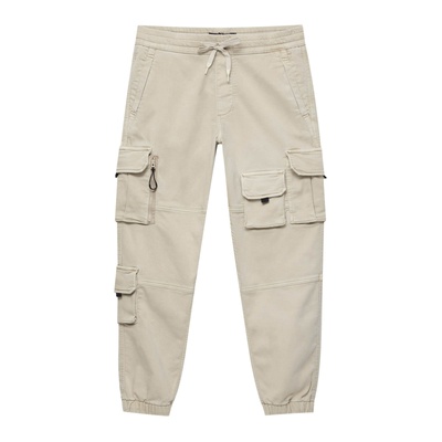 Pull&Bear Карго панталон сиво, размер XS