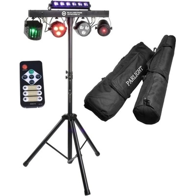 Light4Me Belka Laser Strobo LED PAR Derby UV Светлинен комплект (5907780141471)