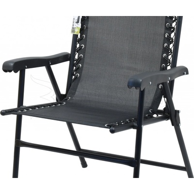 Cattara 13466 Židle zahradní skládací TERST černá